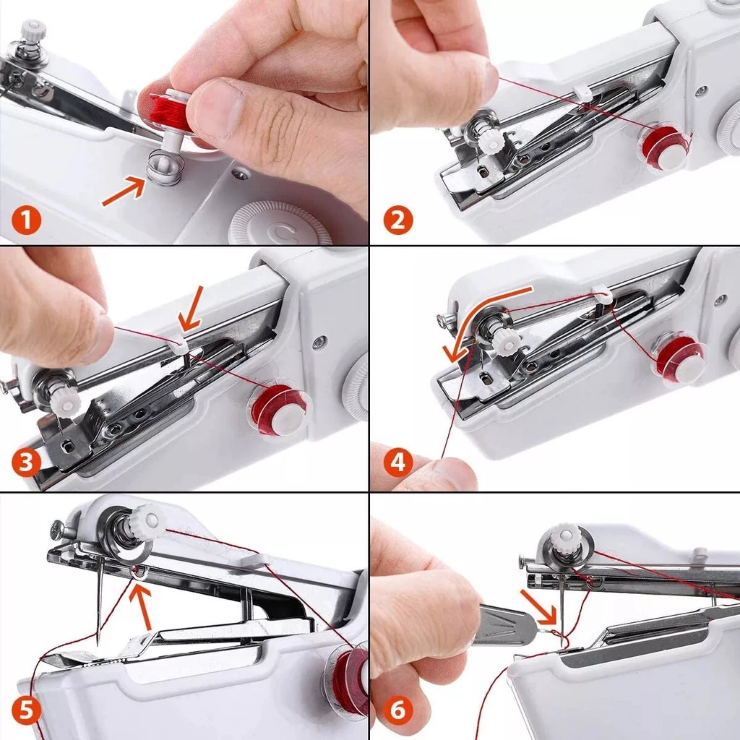 Máy May ROBOT Cầm Tay Mini Handy Stitch - Máy Khâu Mini Cầm Tay Gia Đình, Tiết Kiệm, hàng chính hãng