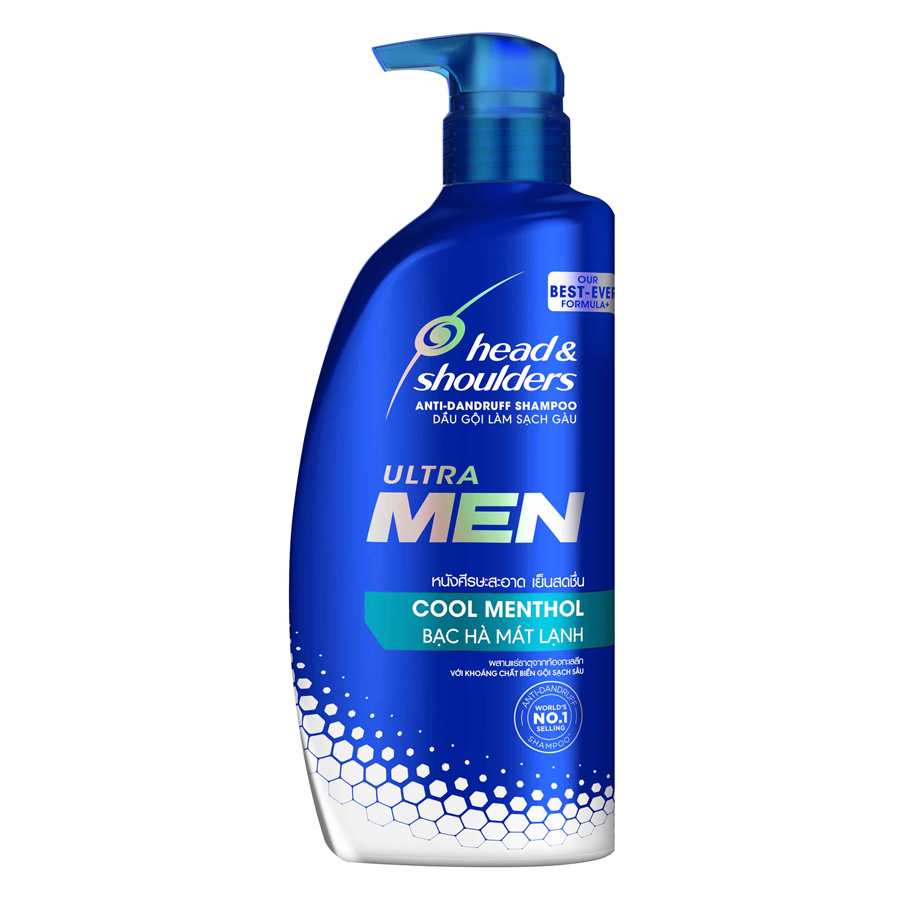 Dầu Gội Head&amp;Shoulders Ultramen Bạc Hà Mát Rượi (720ml)