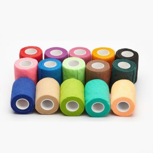 Cuộn Băng Vải Thể Thao Tự Dính 7.5x450cm Hỗ Trợ Giảm Chấn Thương Khi Chơi Thể Thao Bảo Vệ Khớp Co Giãn Linh Hoạt Không Dính Da-Giao Màu Ngẫu Nhiên.