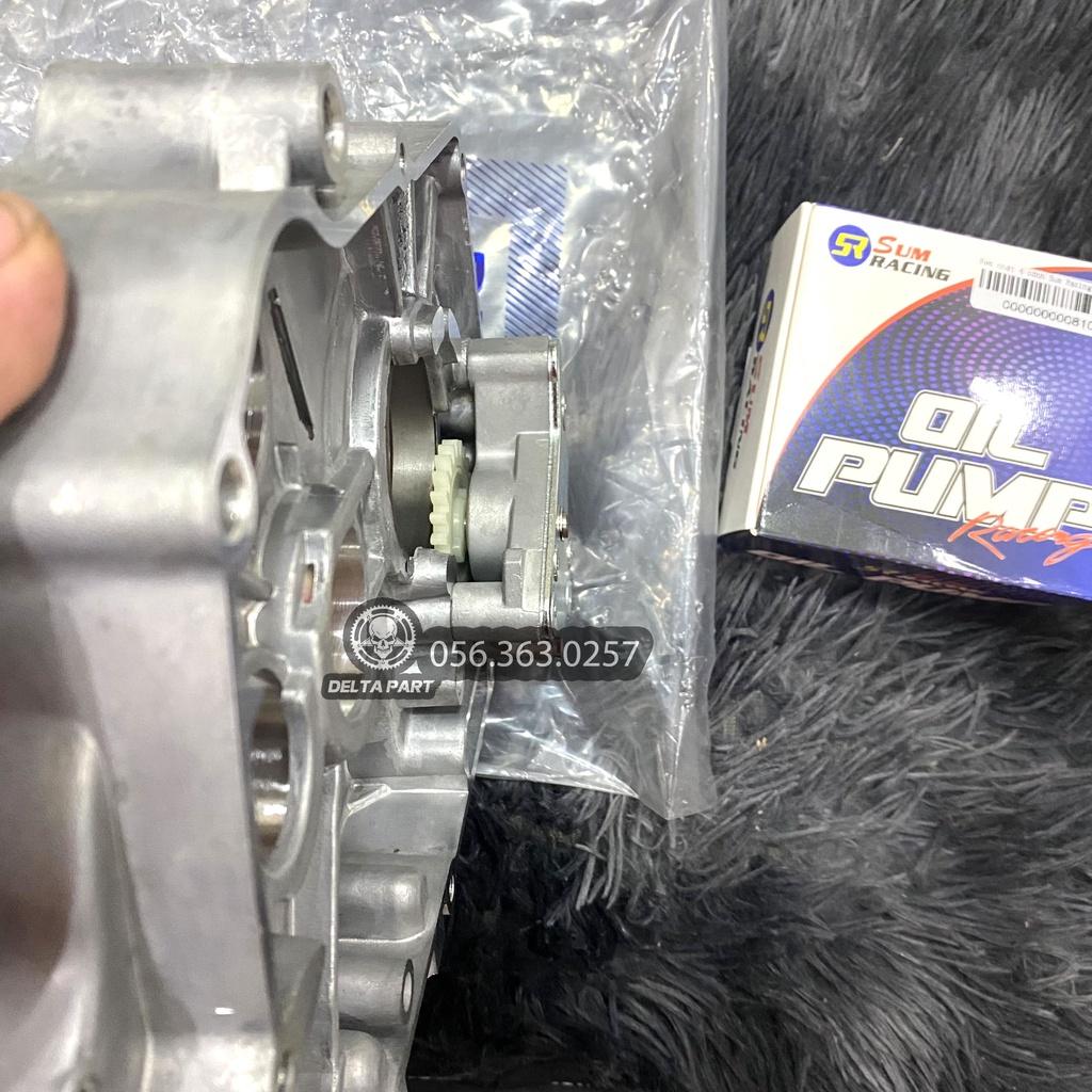 Lốc Bơm Nhớt Rời 110 dày cao cấp DEALIM + Bơm nhớt Rời Độ SUM RACING dùng cho Dream Wave 67 , Si 50 , EX 50....