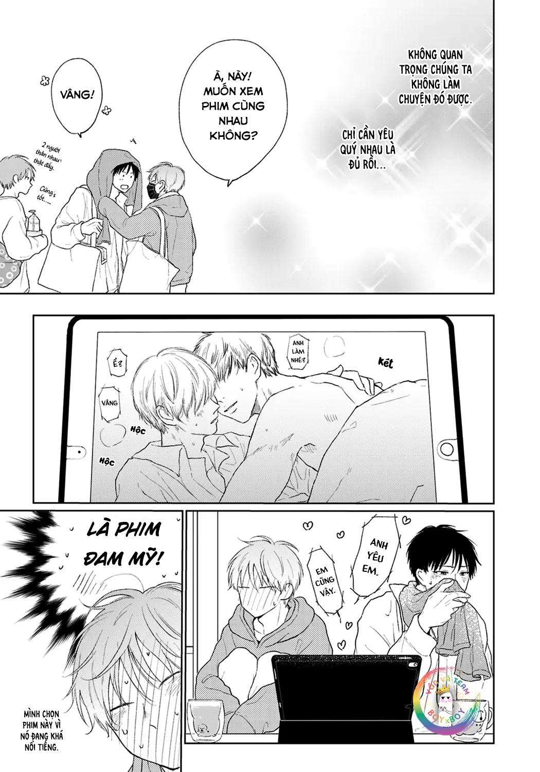 đợi chút đã, harutora-kun chapter 4 16