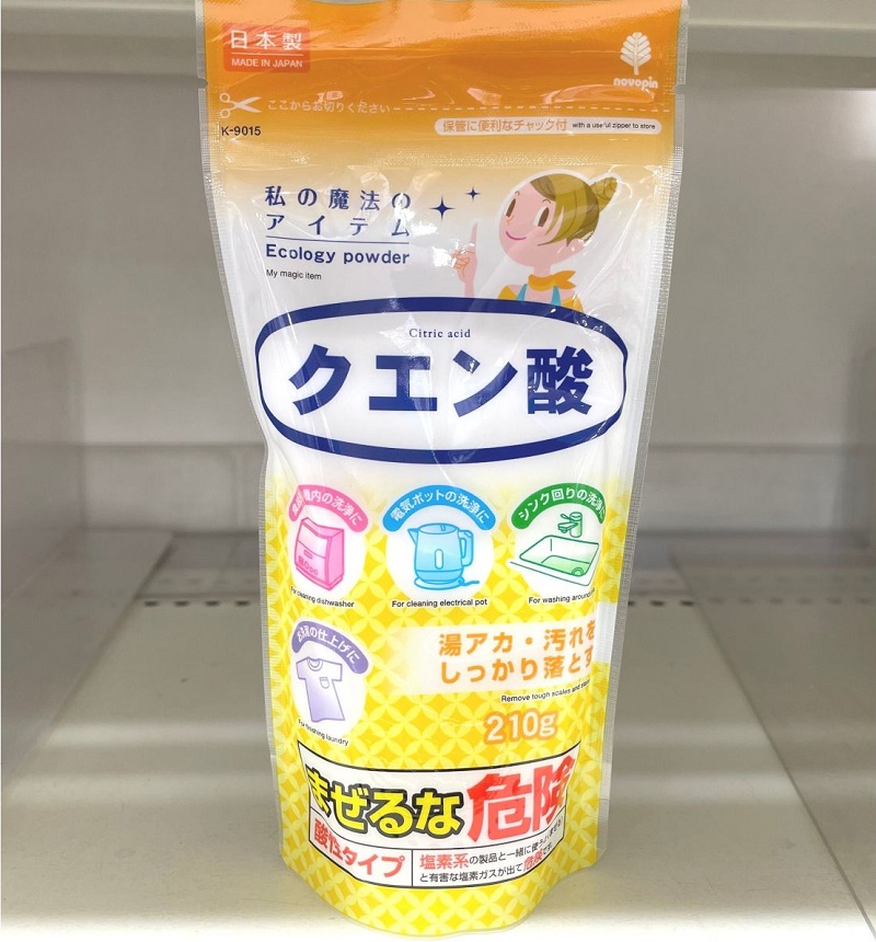 Bột tẩy đa năng Axit Citric 120g - Made in Japan