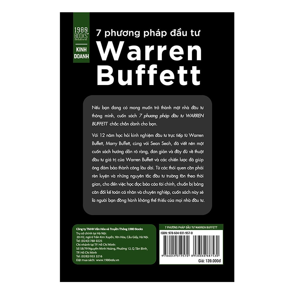7 Phương Pháp Đầu Tư Warren Buffet - Bản Quyền