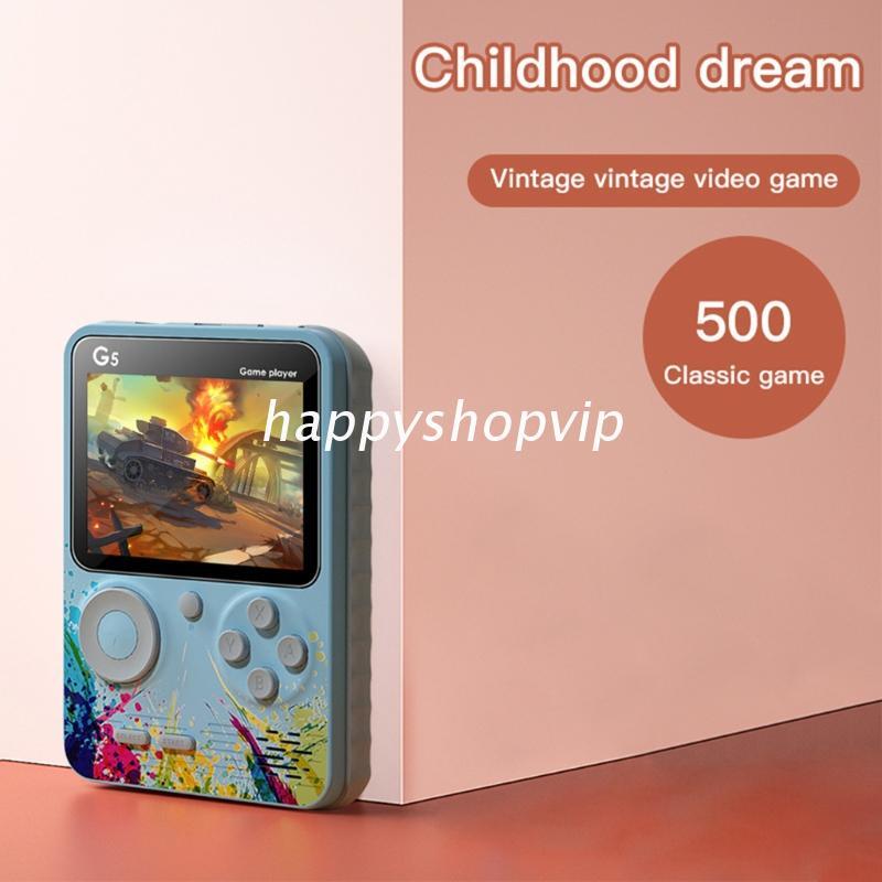 Máy Chơi Game Cầm Tay Hsv G5 Màn Hình 3.0inch Tích Hợp 500 Trò Chơi