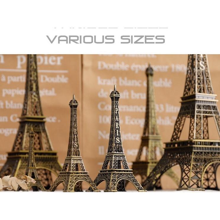 Mô hình Tháp Eiffel bằng Thép Không Gỉ size 25 Cm