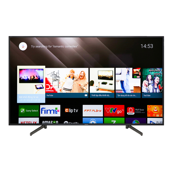 Android Tivi Sony 4K 75 inch KD-75X8000G - Hàng chính hãng