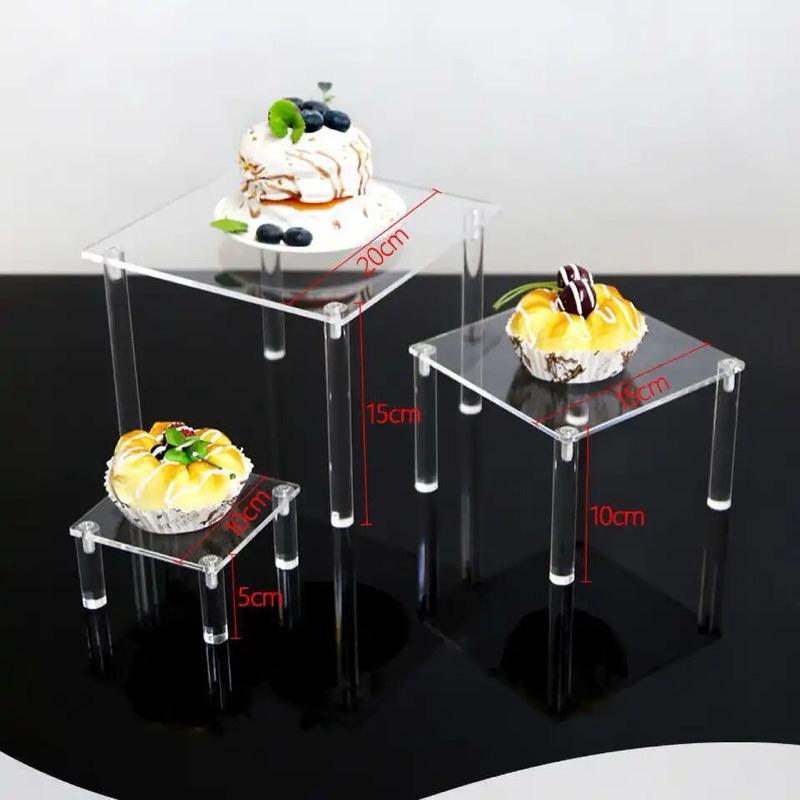 Kệ mica trưng bày mô hình, quà tặng, trang sức - 10x10x5cm