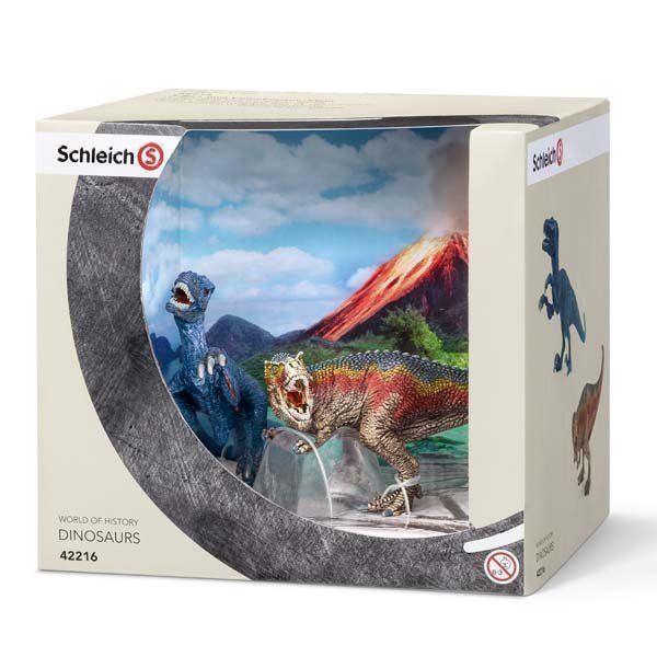 Bộ 2 khủng long ăn thịt Schleich 42216