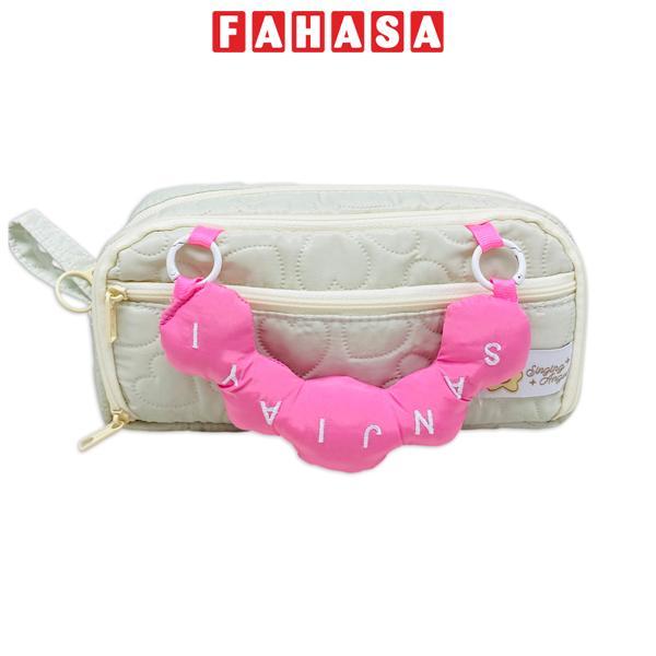 Bóp Viết Vải Sanjiay - Yipin 17978 - Màu Be