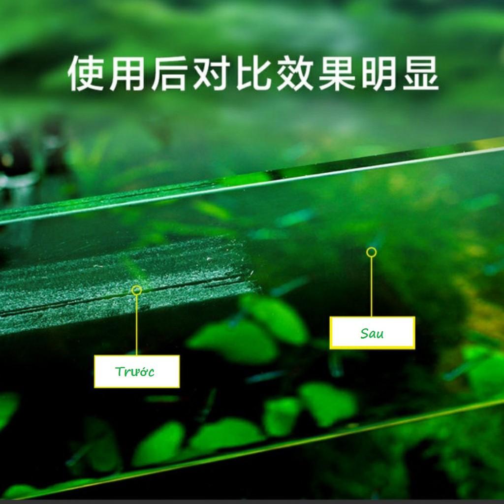 Dung dịch tẩy vôi hóa bể cá, bể thủy sinh- Chất tẩy cặn bám thành bể cá