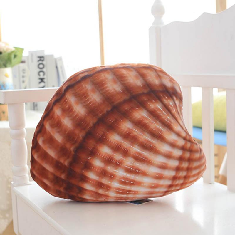 Biển Vỏ Sao Biển Xà Cừ Nhồi Bông Mềm Đệm Ngủ Gối Trang Trí Nhà Ghế Sofa Giường Ngủ Đệm Đồ Đi Biển Trẻ Em Sang Trọng