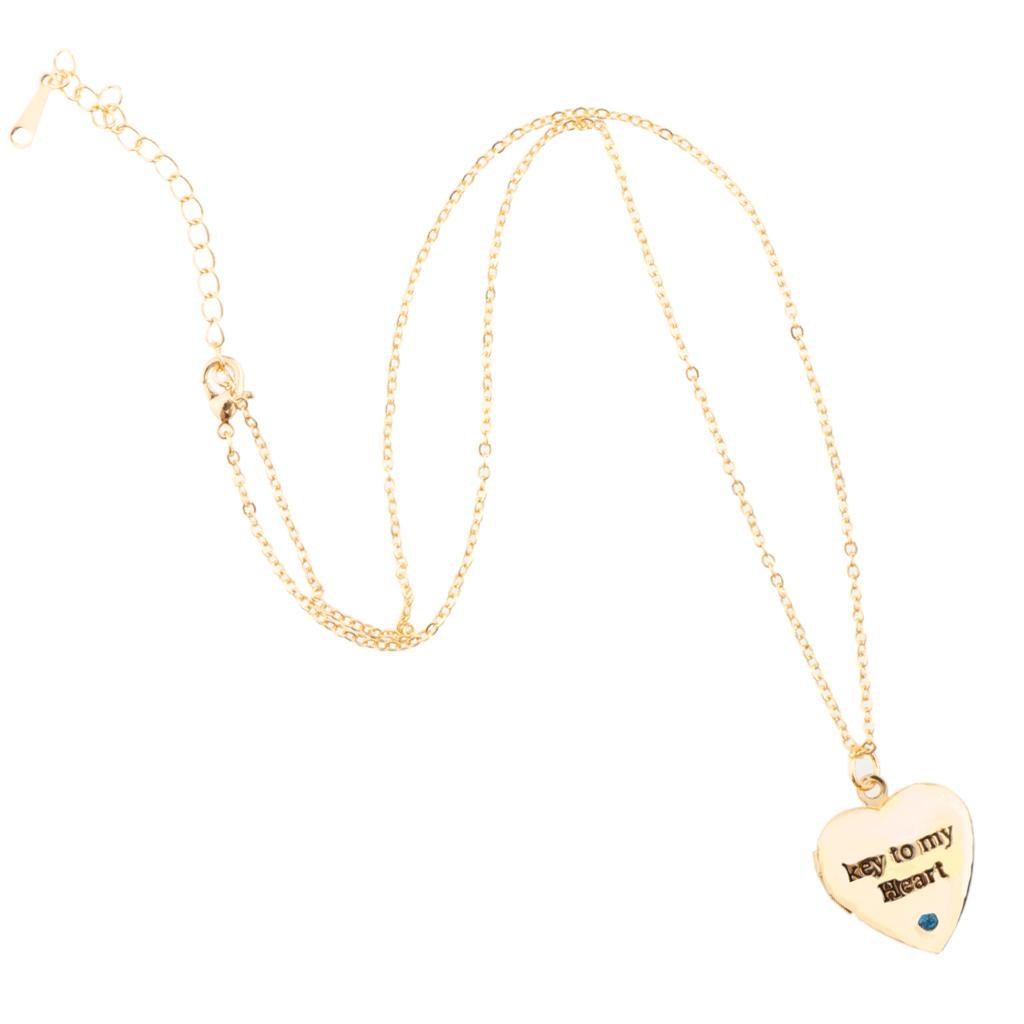 Love Heart Shape Crystal Necklace Necklace Jewelry