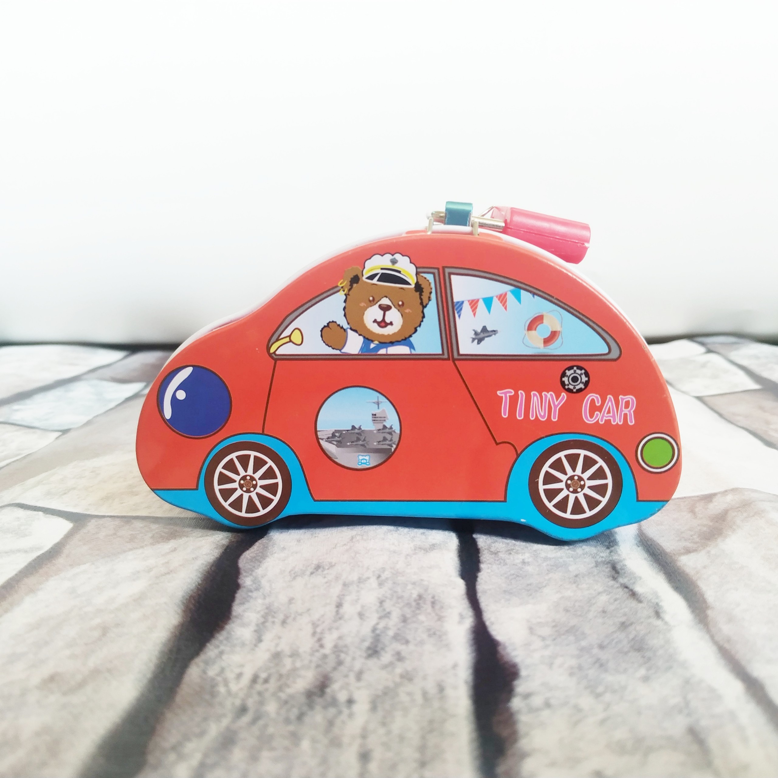 Ống Tiết Kiệm Bằng Sắt Mini Hình Tini Car