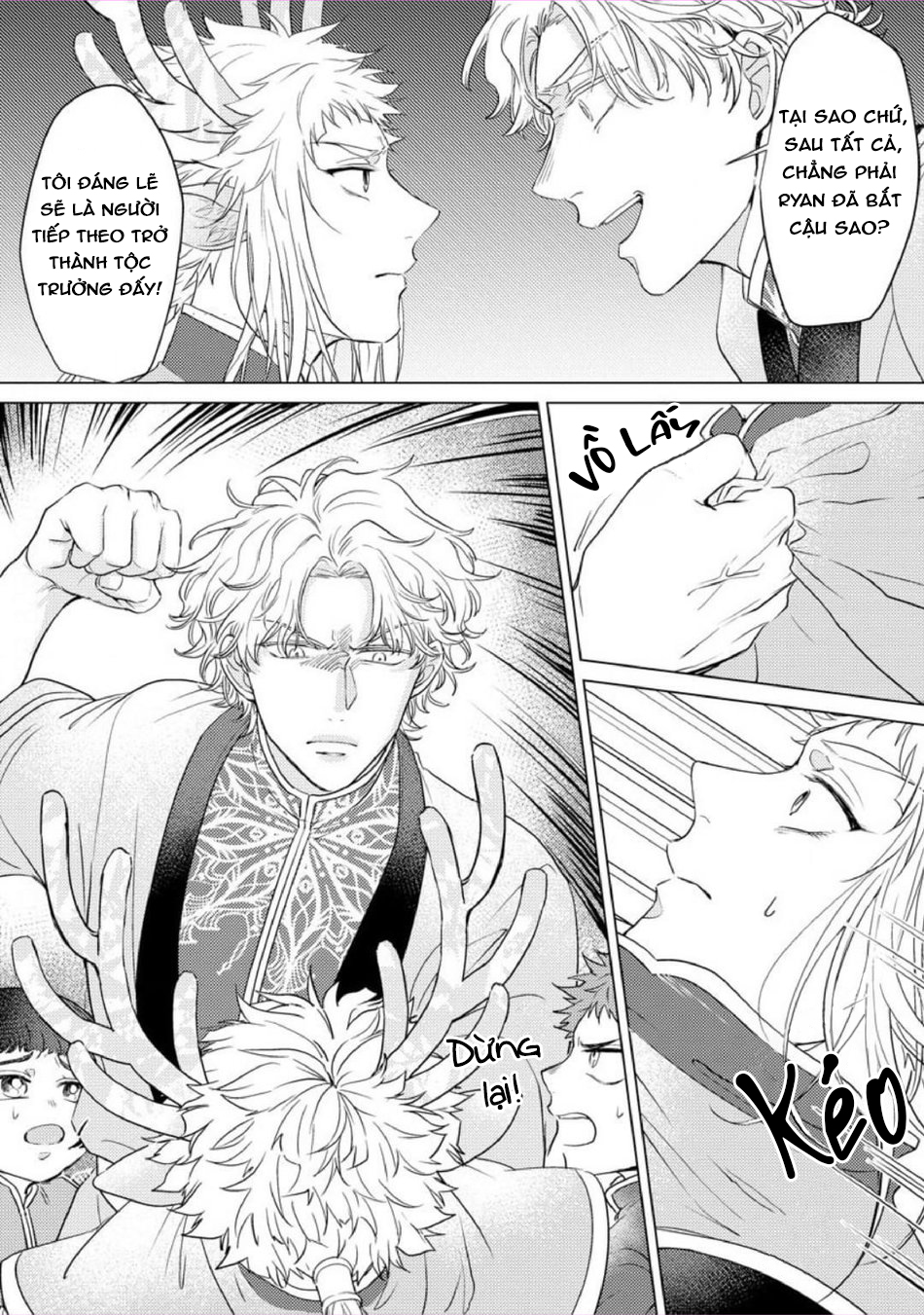 gặp gỡ em, thú nhân màu chàm trắng chapter 2 22