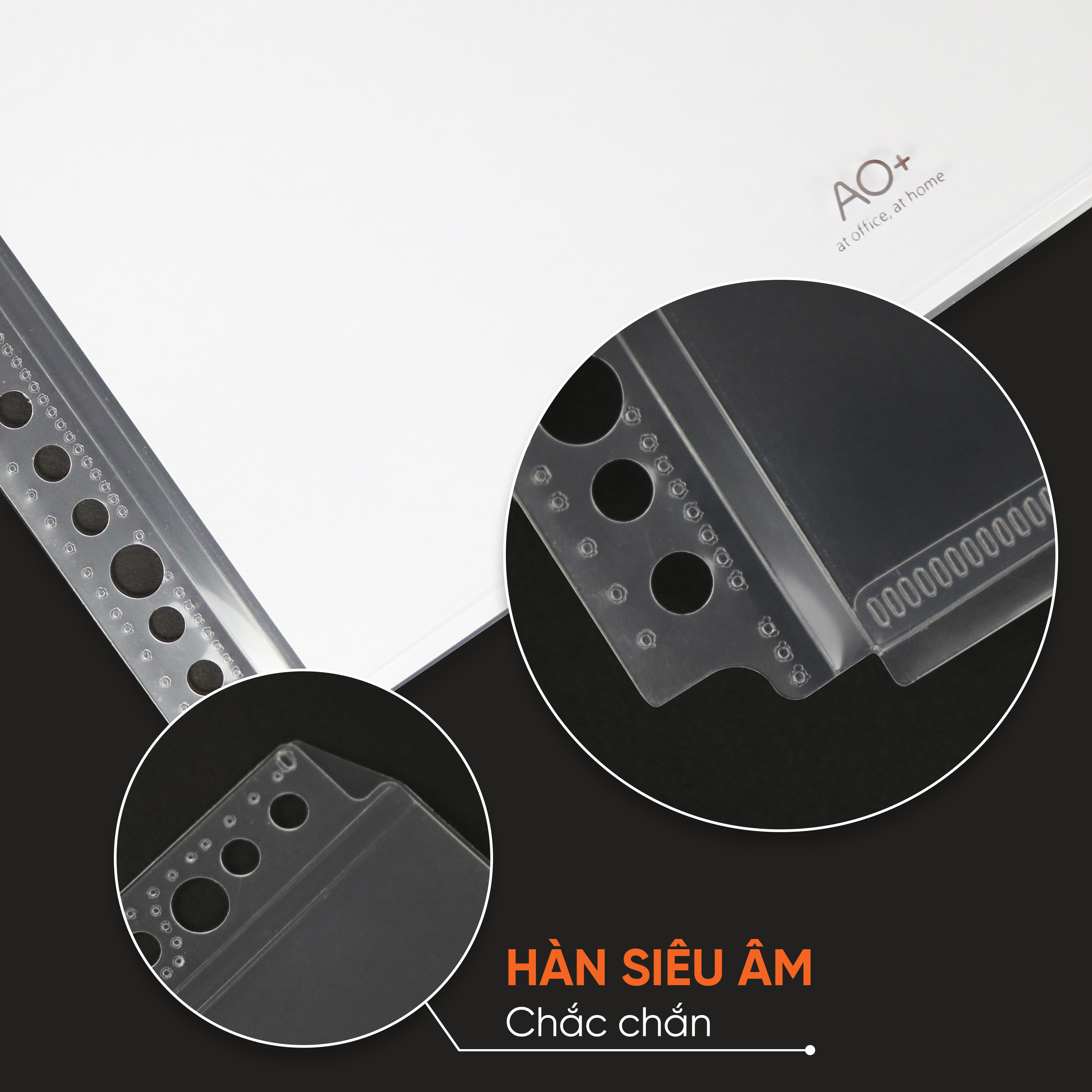 Bìa Lỗ Sumo A4, AO+, Siêu Dày 0.18 mm, 30 lỗ