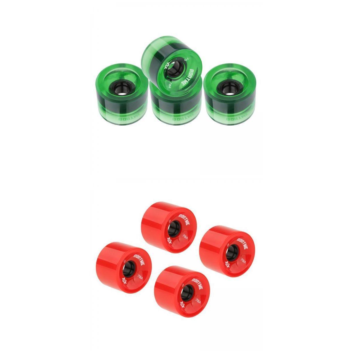 8Pcs Skateboard Wheels 70mm Longboard Wheels Cruiser Wheels Street,