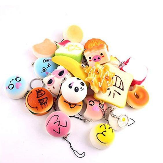 combo sỉ 10 squishy dòng thiên nhiên