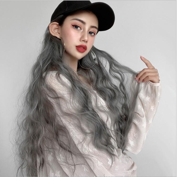 Nón mũ tóc giả xù đũa cá tính