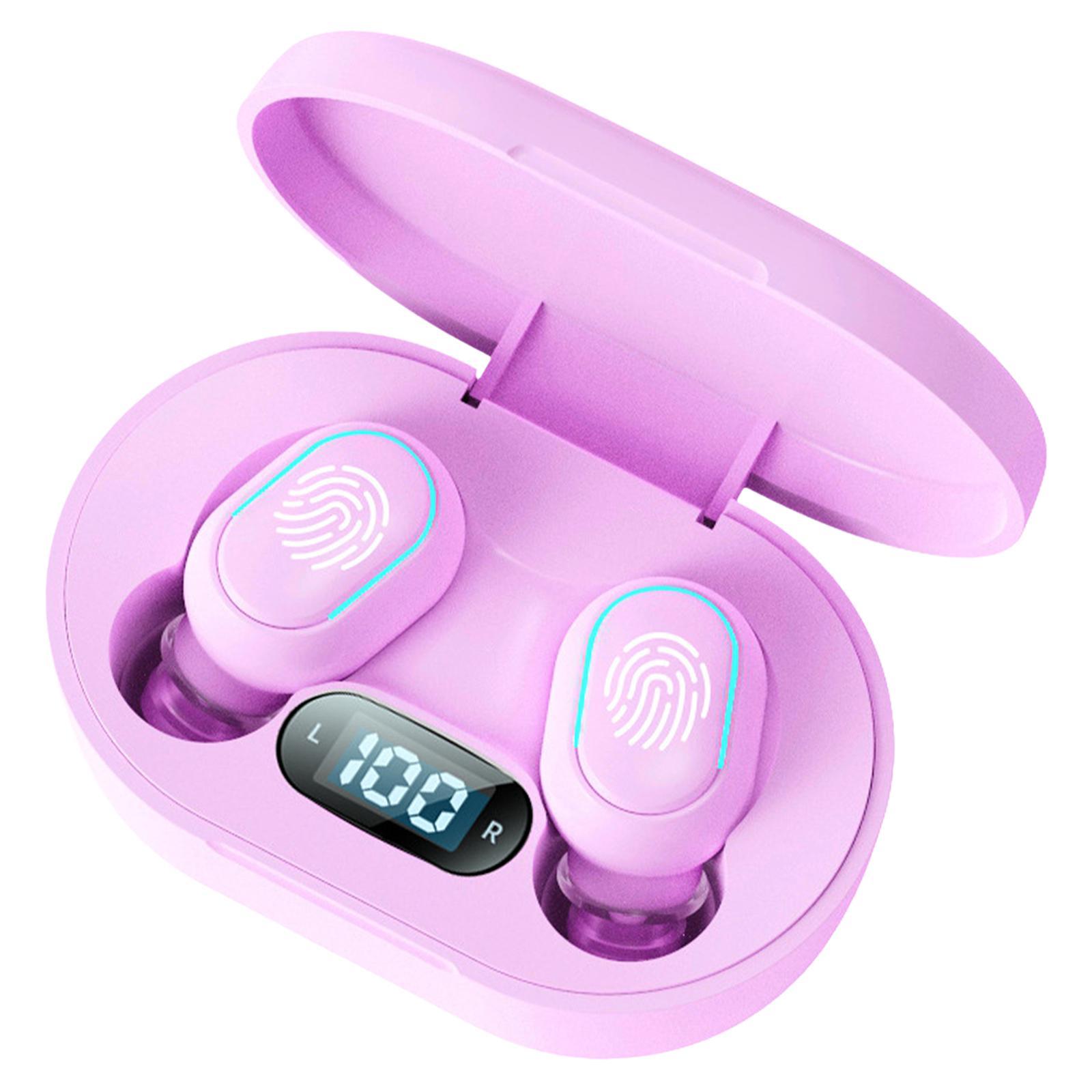 Wireless Bluetooth Earbuds 5.2 Noise Cancelling Rechargeable for