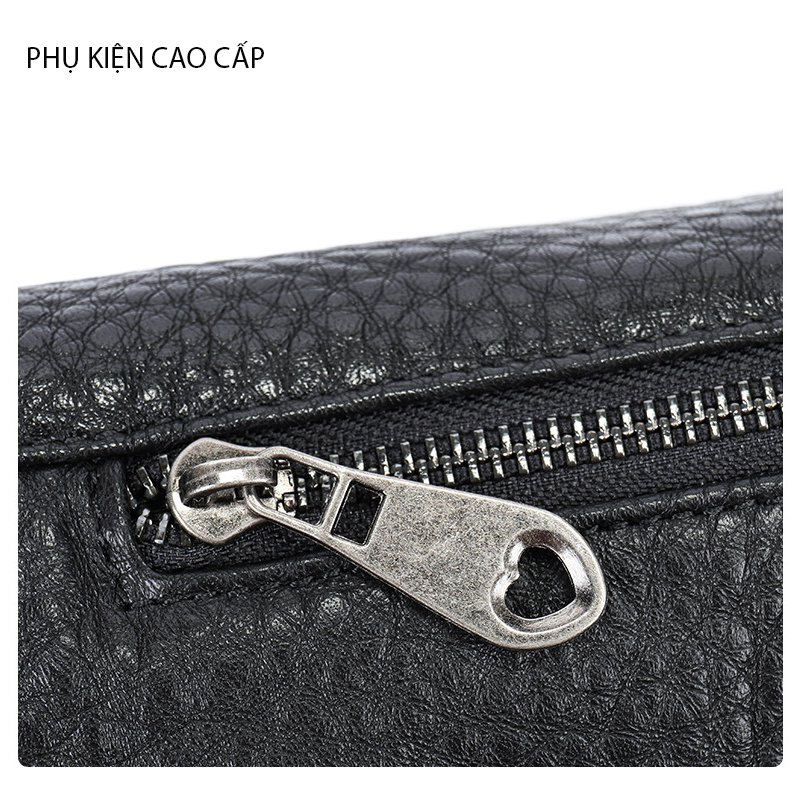 Túi đeo chéo nam DA BÒ THẬT phong cách mới  - BEE GEE DCN9235
