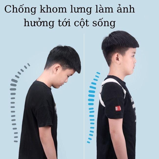 Đai chống gù thông minh rung cảm biến điện tử thông minh Nhật Bản Pose cao cấp, có màn hình hiển thị