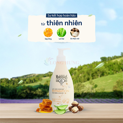 Sữa dưỡng thể Le Petit Marseillais (250ml) - Hàng chính hãng