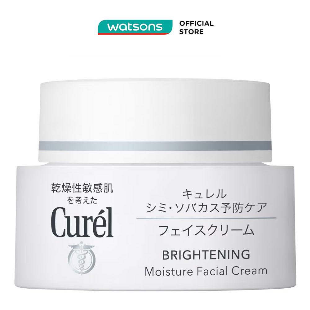 Kem Dưỡng Sáng Da Curel Brightening Moisture Facial Cream 40g