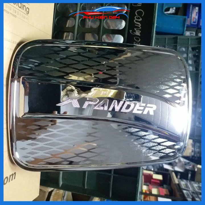 Ốp nắp bình xăng Xpander 2018-2022 mạ crom chống trầy trang trí ô tô
