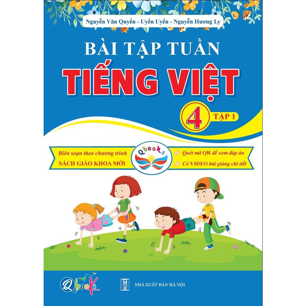 Combo Bài Tập Tuần Tiếng Việt Lớp 4 - 2 Kỳ - Cánh Diều - Bản Quyền
