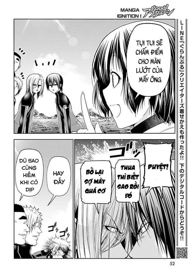 cô gái thích lặn - grand blue chapter 87 8