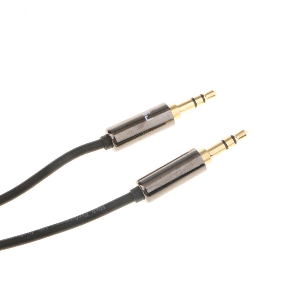 Extension Cable 3.5 Stereo Plug Male To Male Audio Cable Adapter Detachable Part For Audio Music Equipment