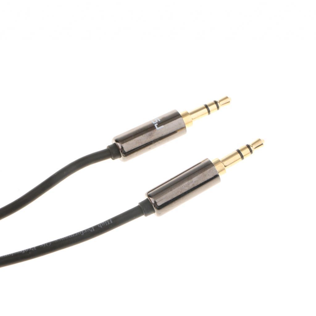 3.5mm Male to Male Stereo Headphone Car Aux Audio Extension Cable