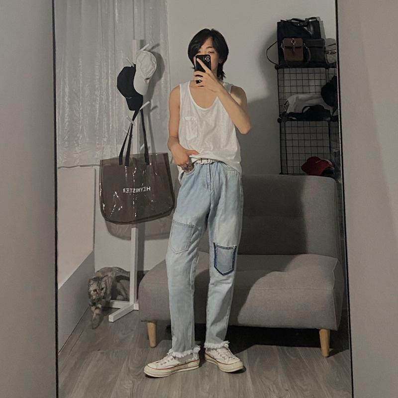 Quần skinny 2 túi trước // M4 Outfit