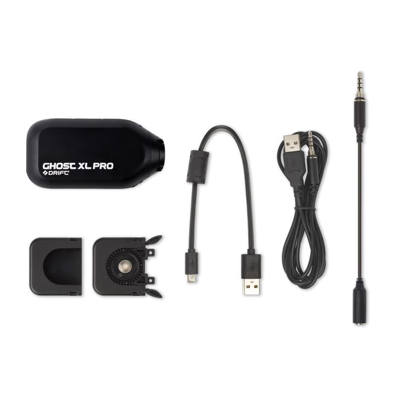 Drift Ghost XL Pro 4K HD Video hành động thể thao 3000MAH IPX7 Máy ảnh mũ bảo hiểm WiFi chống thấm nước cho máy đạp xe máy