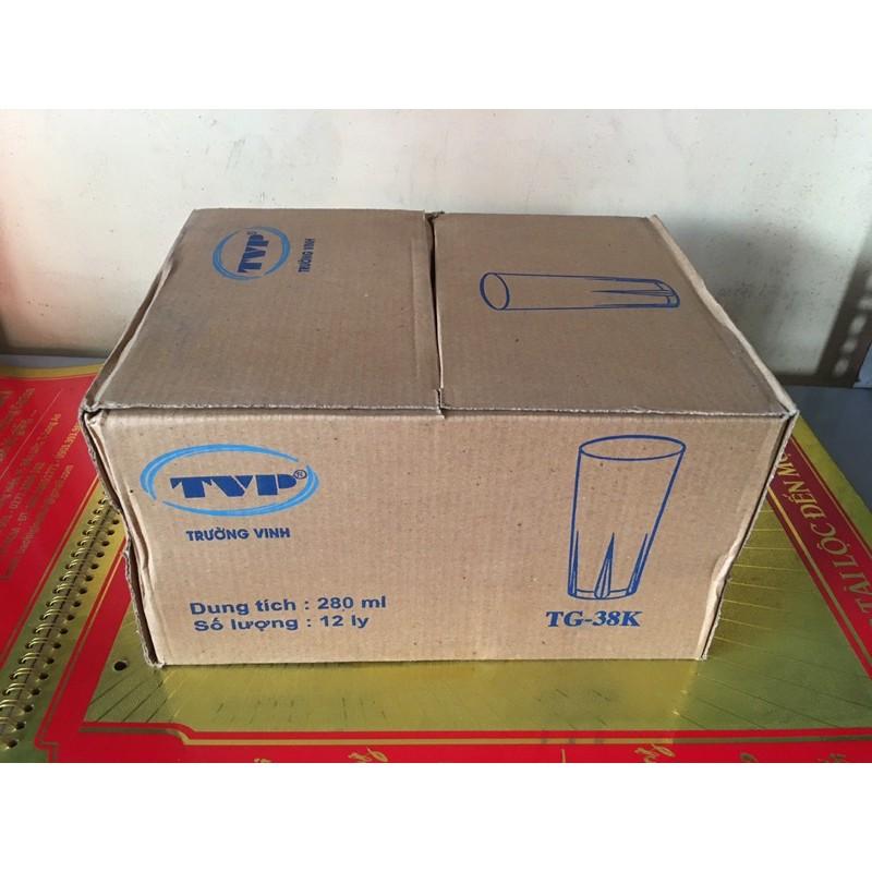 Set 12 Ly Khía Suôn Thuỷ Tinh 38K-TVP