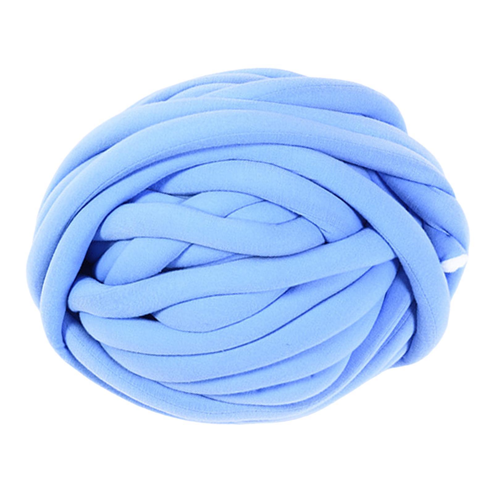 2x Knitting Yarns Handmade Blanket Pillow DIY Craft