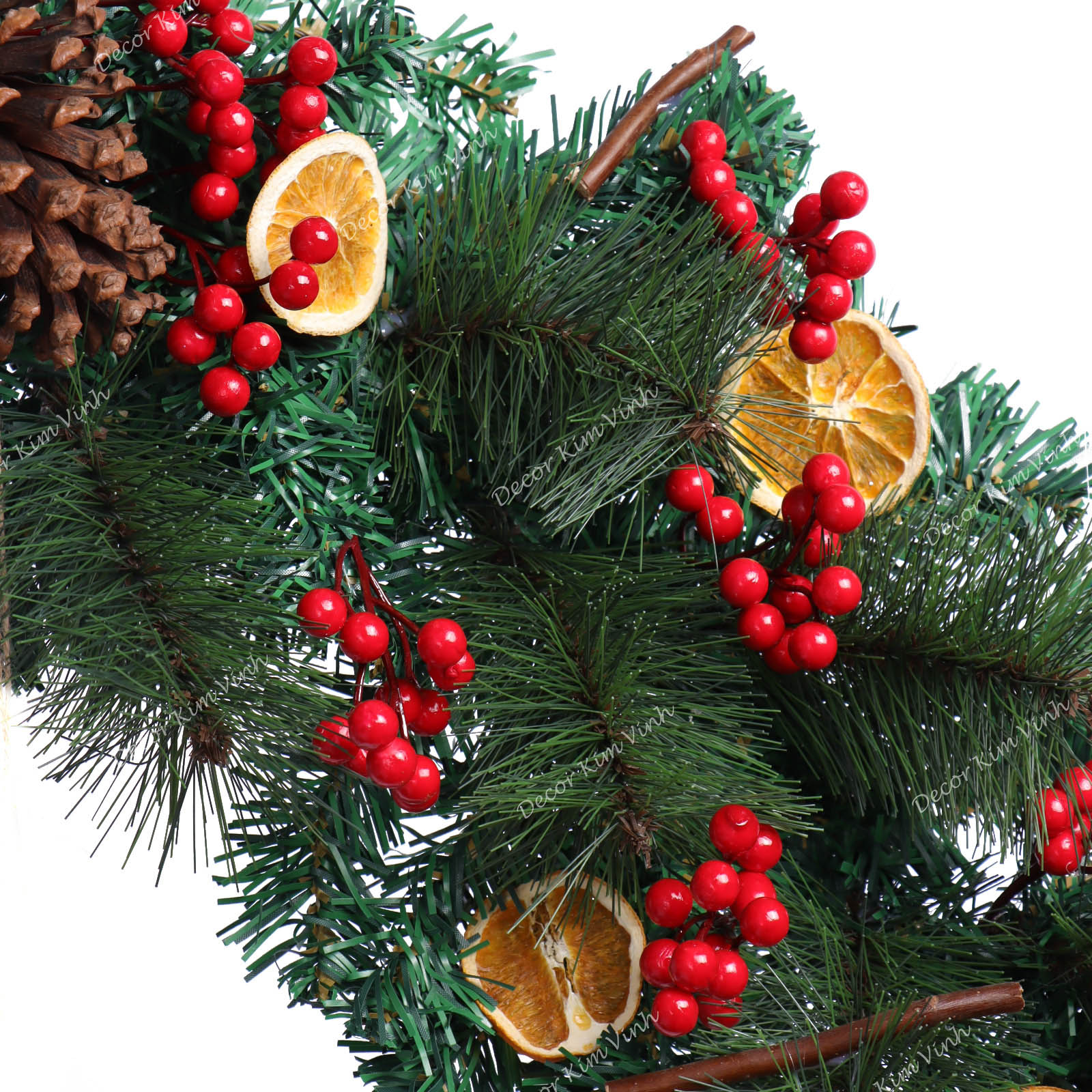 Dây Treo Đối Xứng DX03 Dây Treo Lát Cam Trang Trí Giáng Sinh Kèm đèn