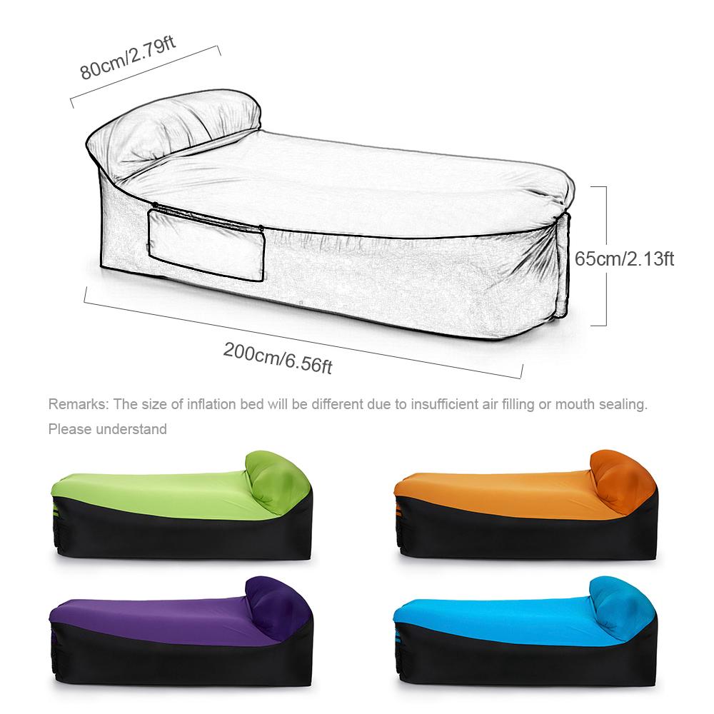 Ghế sofa bơm hơi siêu tiện lợi, đi du lịch, cắm trại