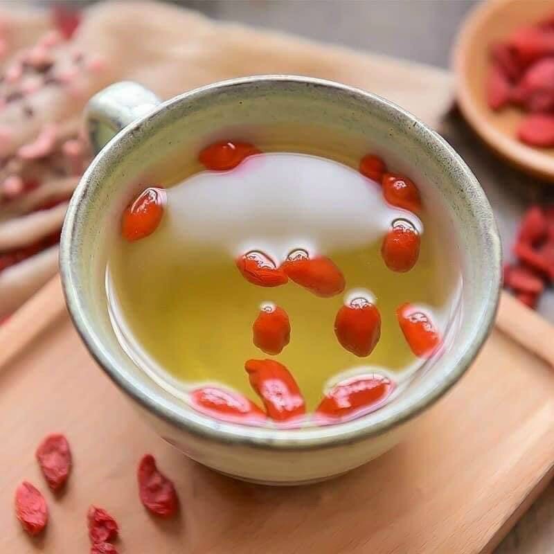 Kỷ Tử Đỏ Hữu Cơ Sấy Khô 454gr - Date Mới
