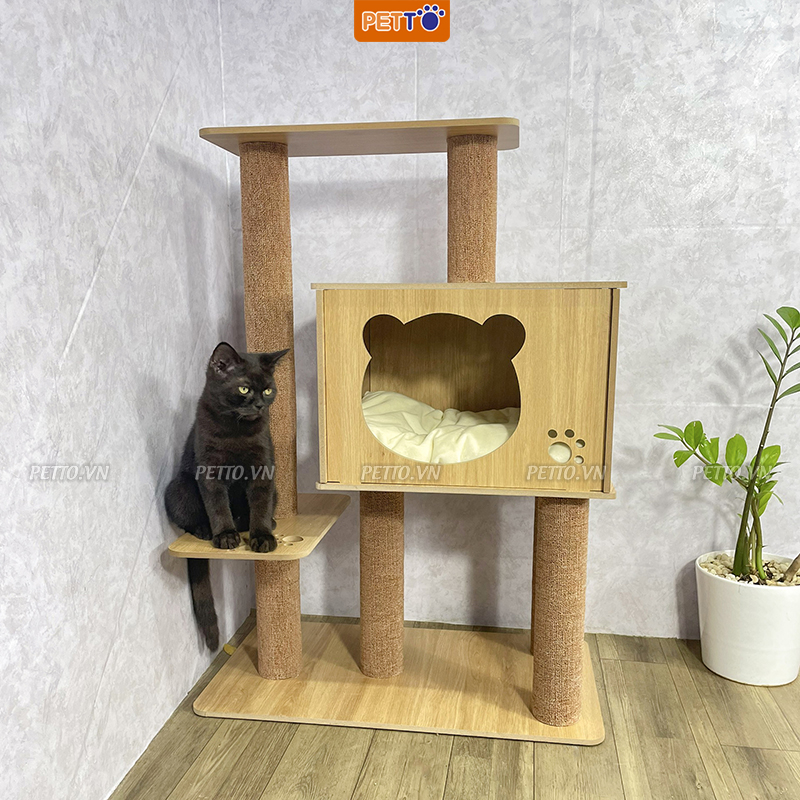 Nhà cây cho mèo Độc Đáo CT016