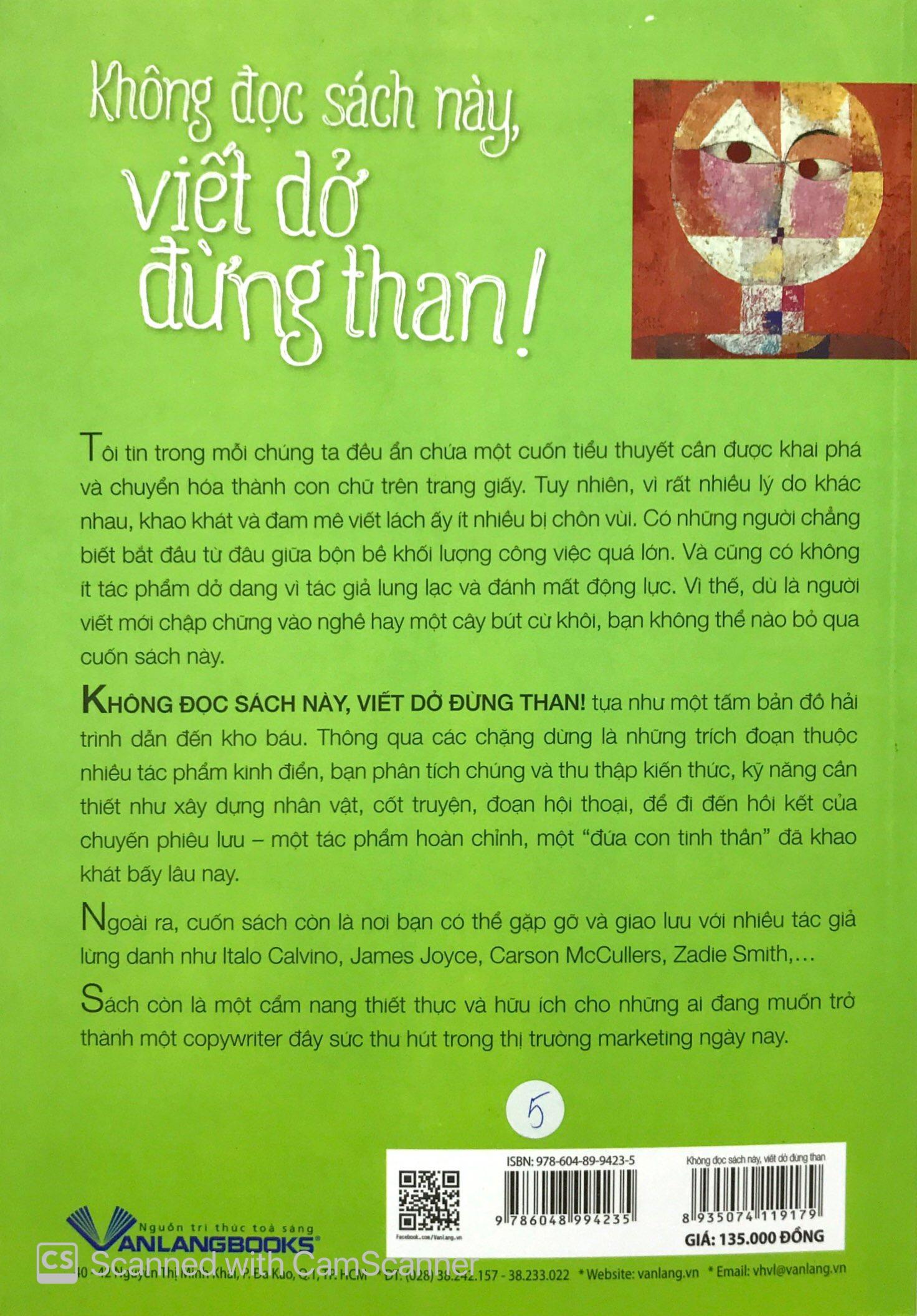 Không Đọc Sách Này, Viết Dở Đừng Than !