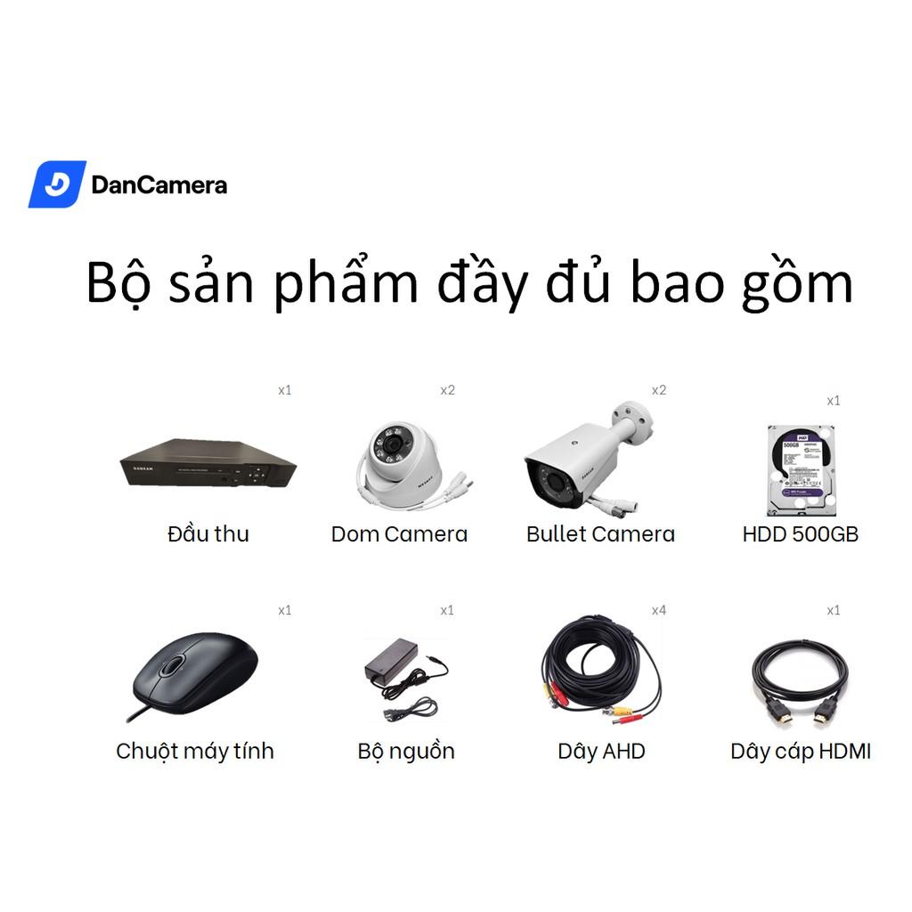 trọn Bộ 4 camera Dancam Full HD 1080p - Camera trong nhà,ngoài trời, giám sát 24/7