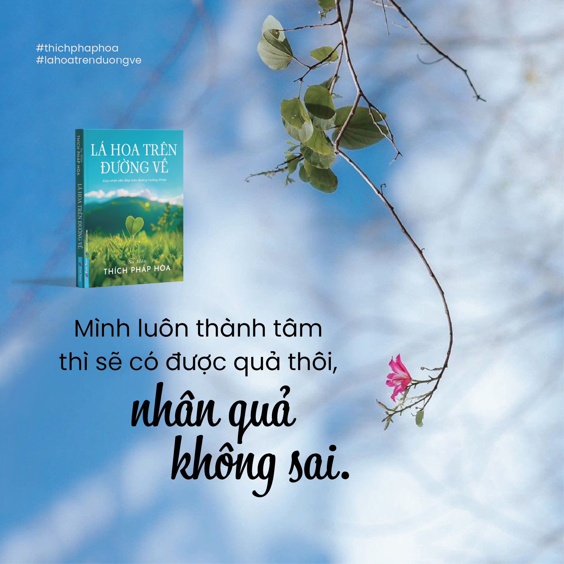 Sách Lá hoa trên đường về - Thầy Thích Pháp Hoà