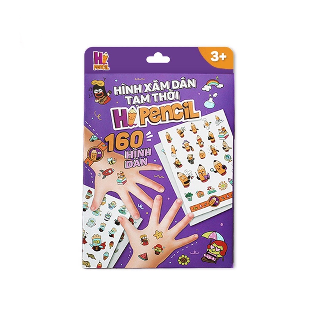 Hình Xăm Dán Tạm Thời Hi Pencil