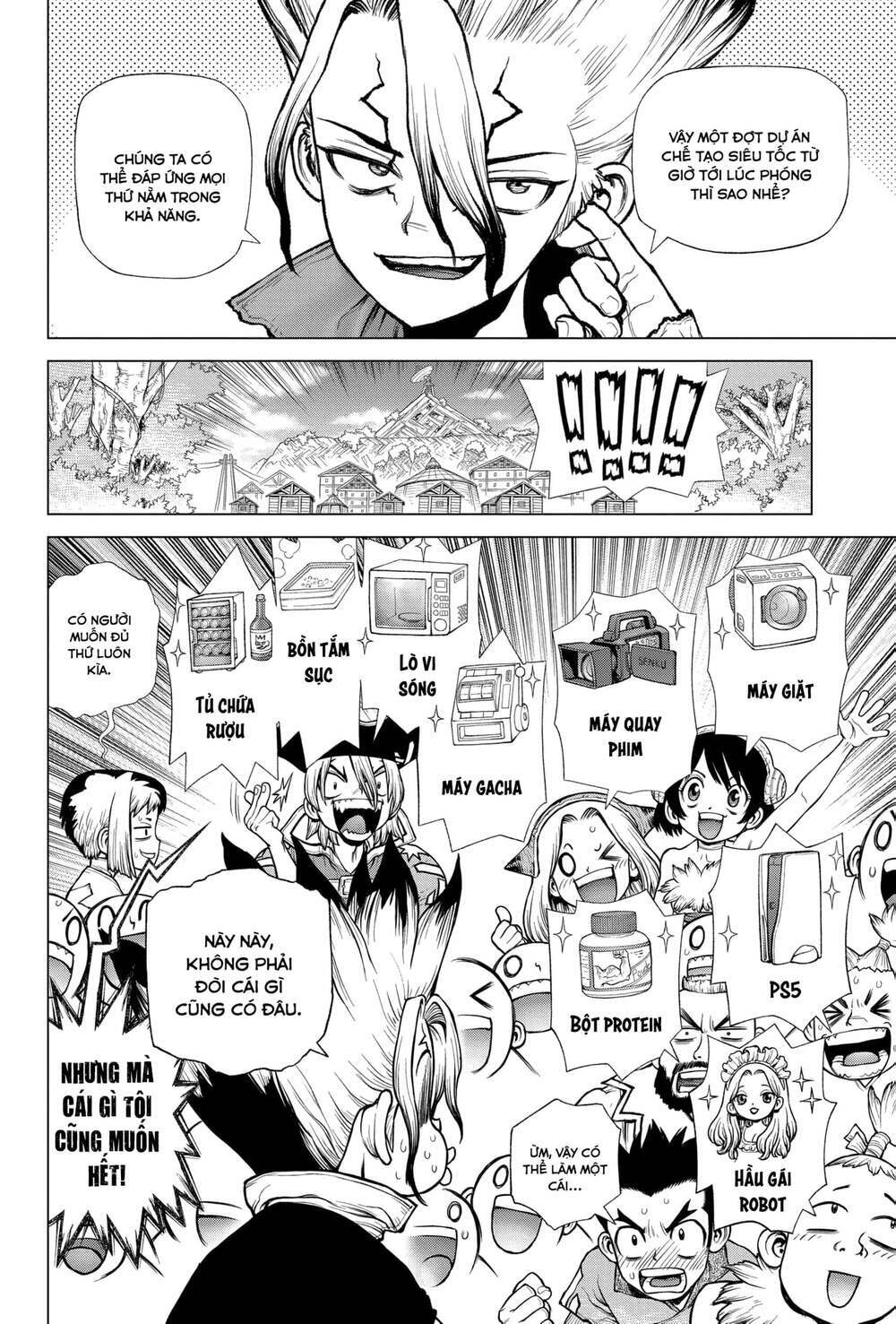 dr.stone - hồi sinh thế giới chapter 222 5