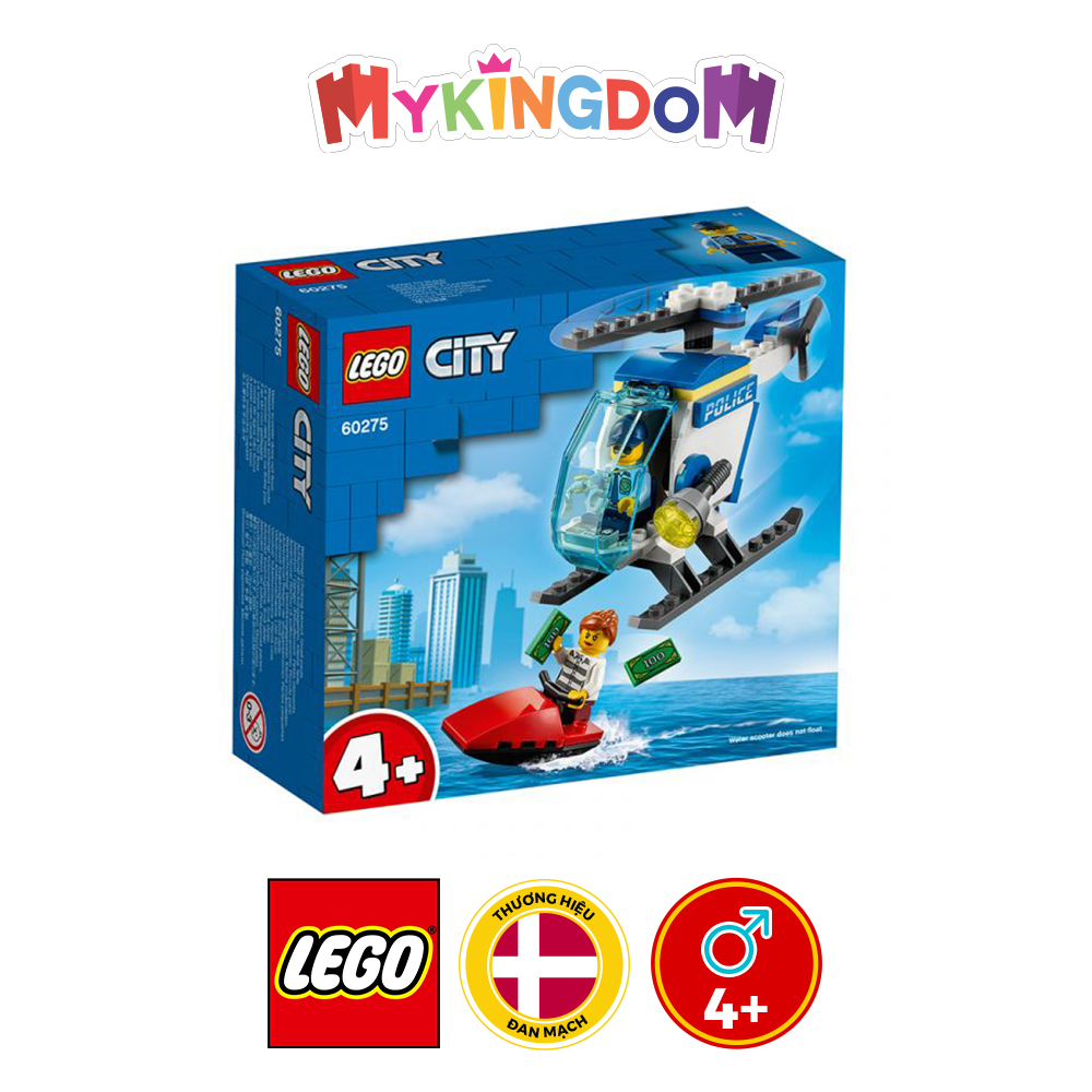 Đồ chơi LEGO City Trực Thăng Truy Bắt Trên Biển 60275