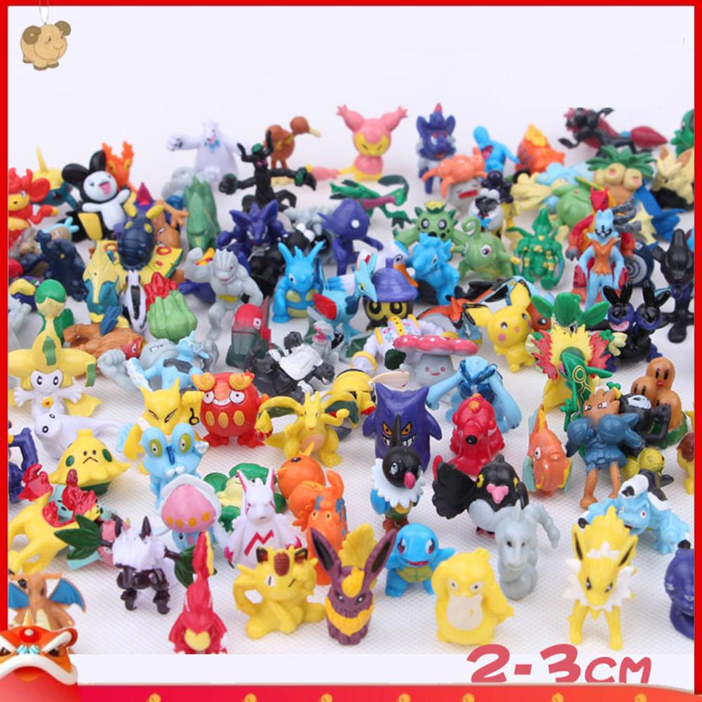 Set 144 Mô Hình Đồ Chơi Các Nhân Vật Trong Pokemon