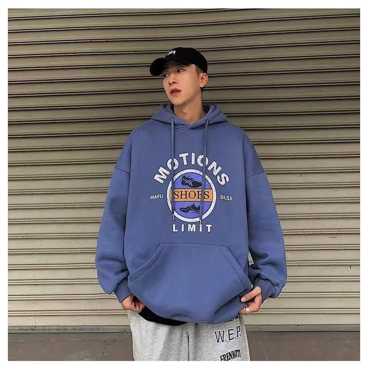 Áo Hoodie MOTIONS LIMIT Nữ Nam Form Rộng Unisex Phong Cách Hàn Quốc Mới Nhất 2021