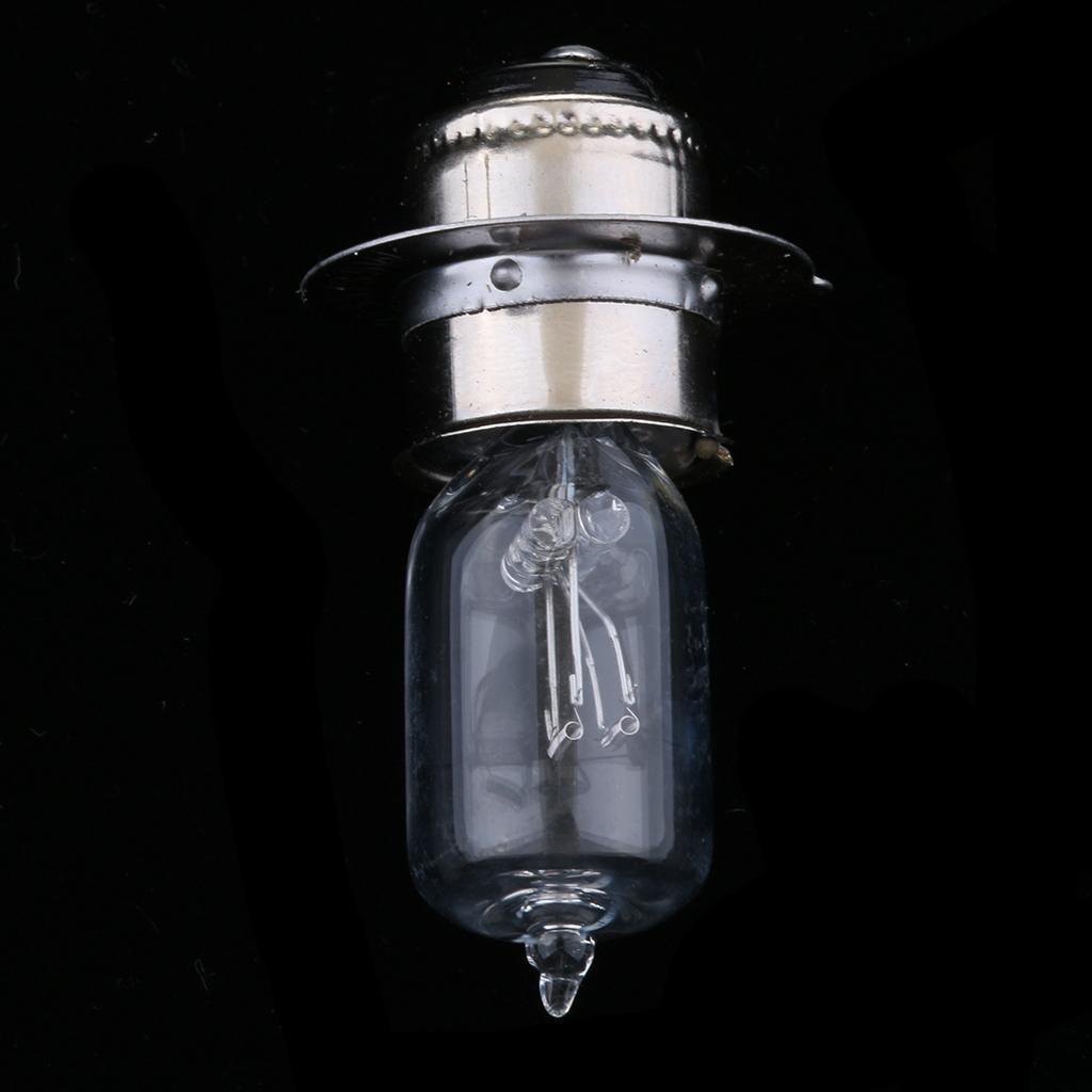 3x P15D-25-1 DC 12V 35W White Headlight Bulb Lamp for Motorcycle Scooter