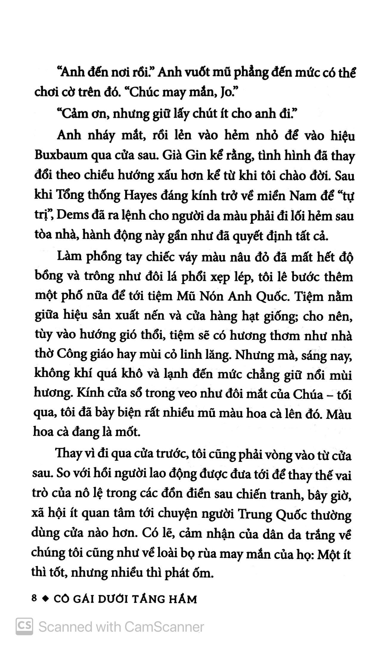 Sách Cô Gái Dưới Tầng Hầm
